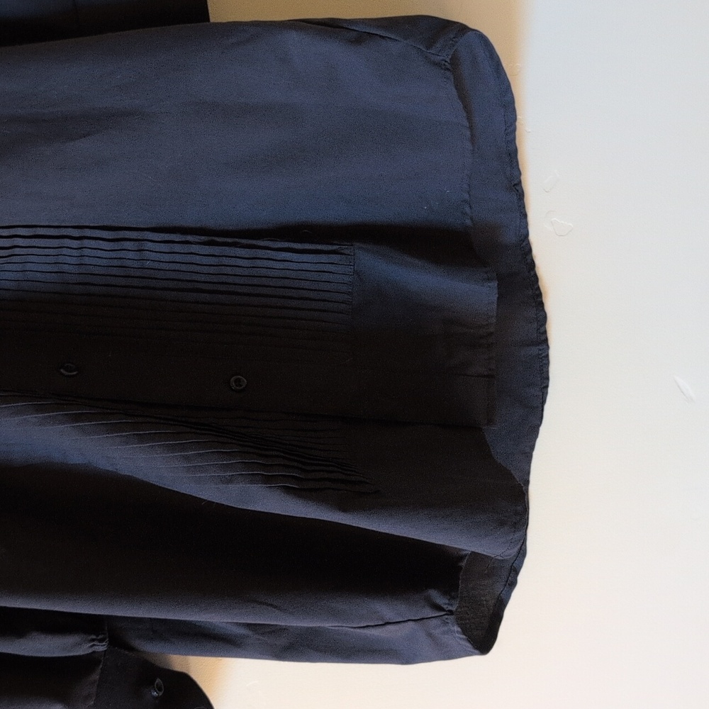 KMJ Black Tuxedo Dress Shirt - Picture 9 of 11